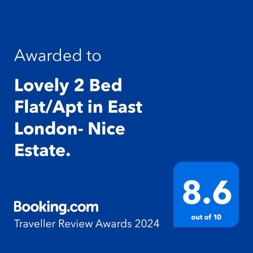 Lovely 2 Bed Flat/Apt In East London- Nice Estate. 다게넘 외부 사진